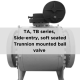 TB Series Side Entry Soft Seated Trunnion Mounted Douson Ball Valve