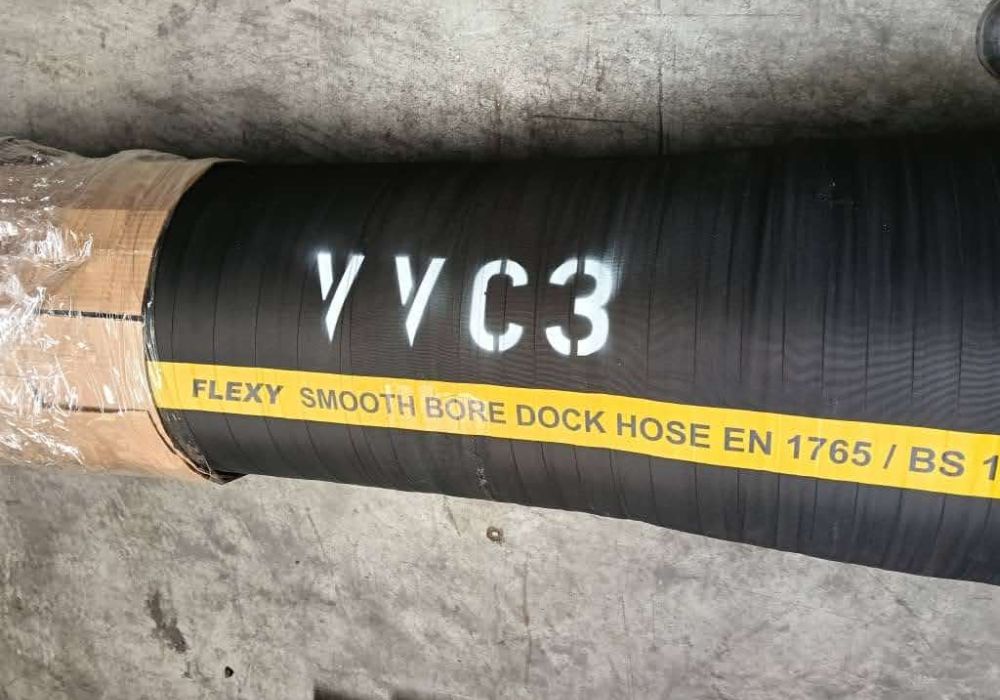 Marine Industry Flexy Smooth Bore Rubber Hose